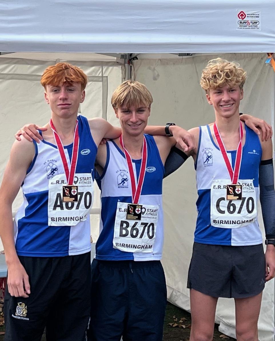St Mary’s Richmond AC at the national relay